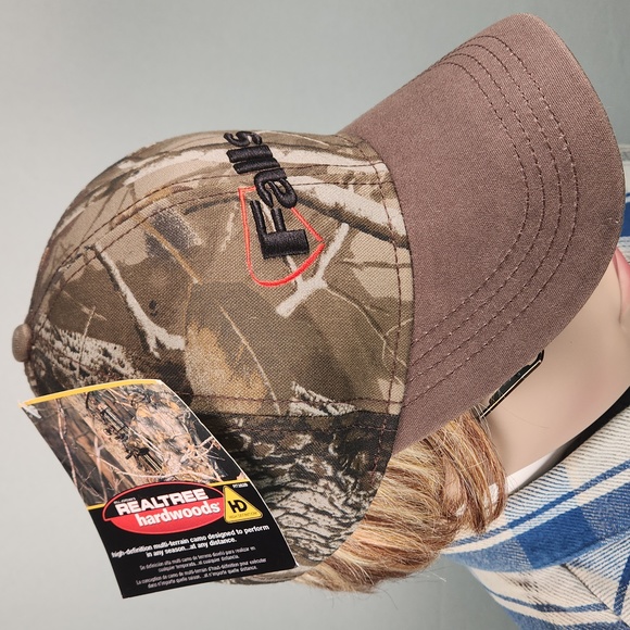 Realtree Hardwoods HD camo hat OSFM Adjustable Buckle back - Picture 16 of 17